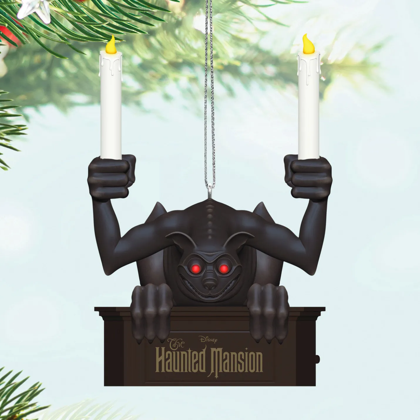 Disney The Haunted Mansion Gargoyle Ornament With Light