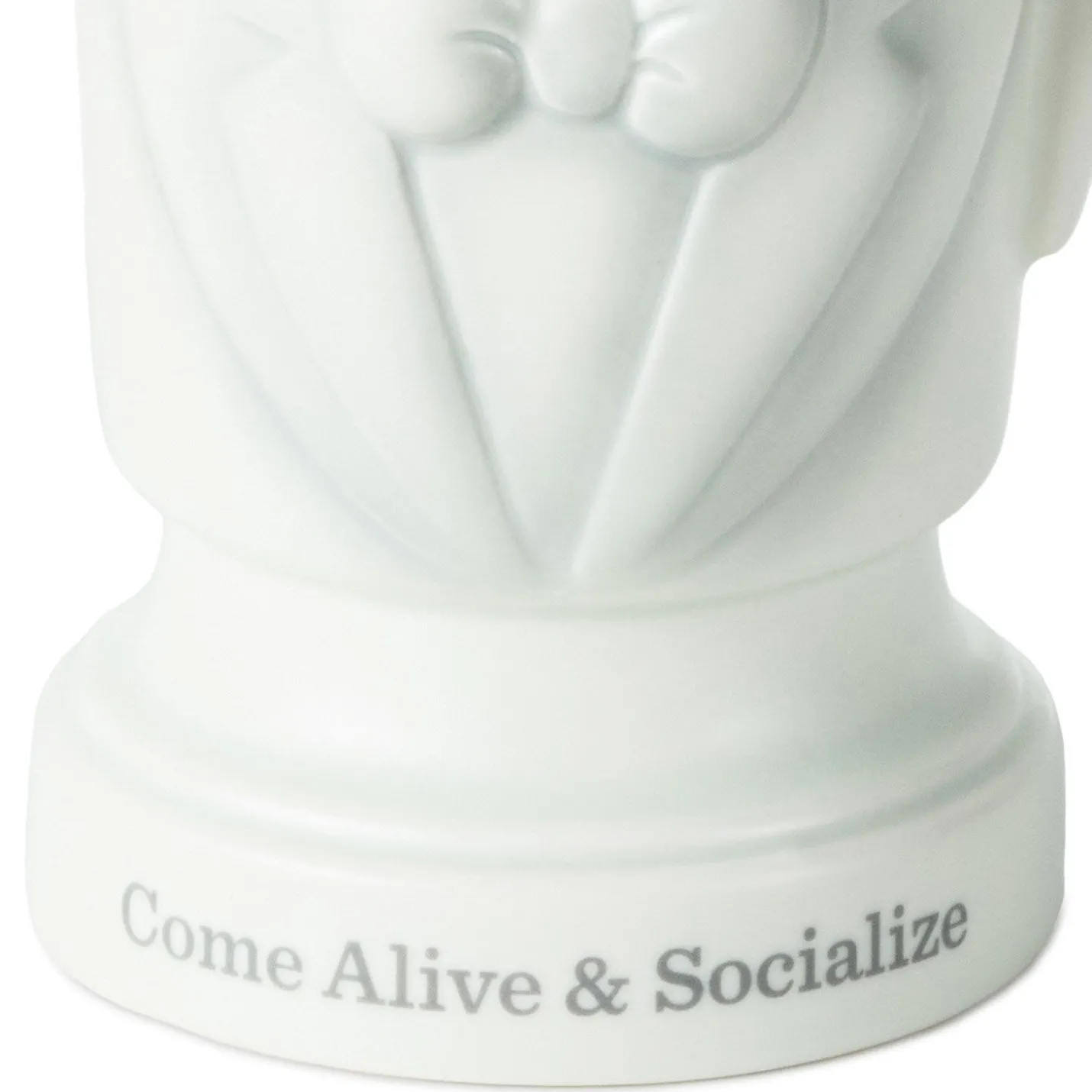 Disney The Haunted Mansion Grinning Ghost Tall Sculpted Mug, 14 oz.