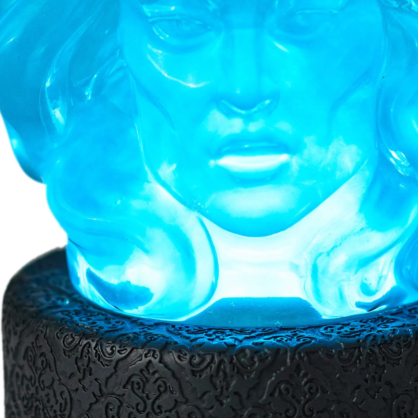 Disney The Haunted Mansion Madame Leota Shaped Water Globe With Light and Sound