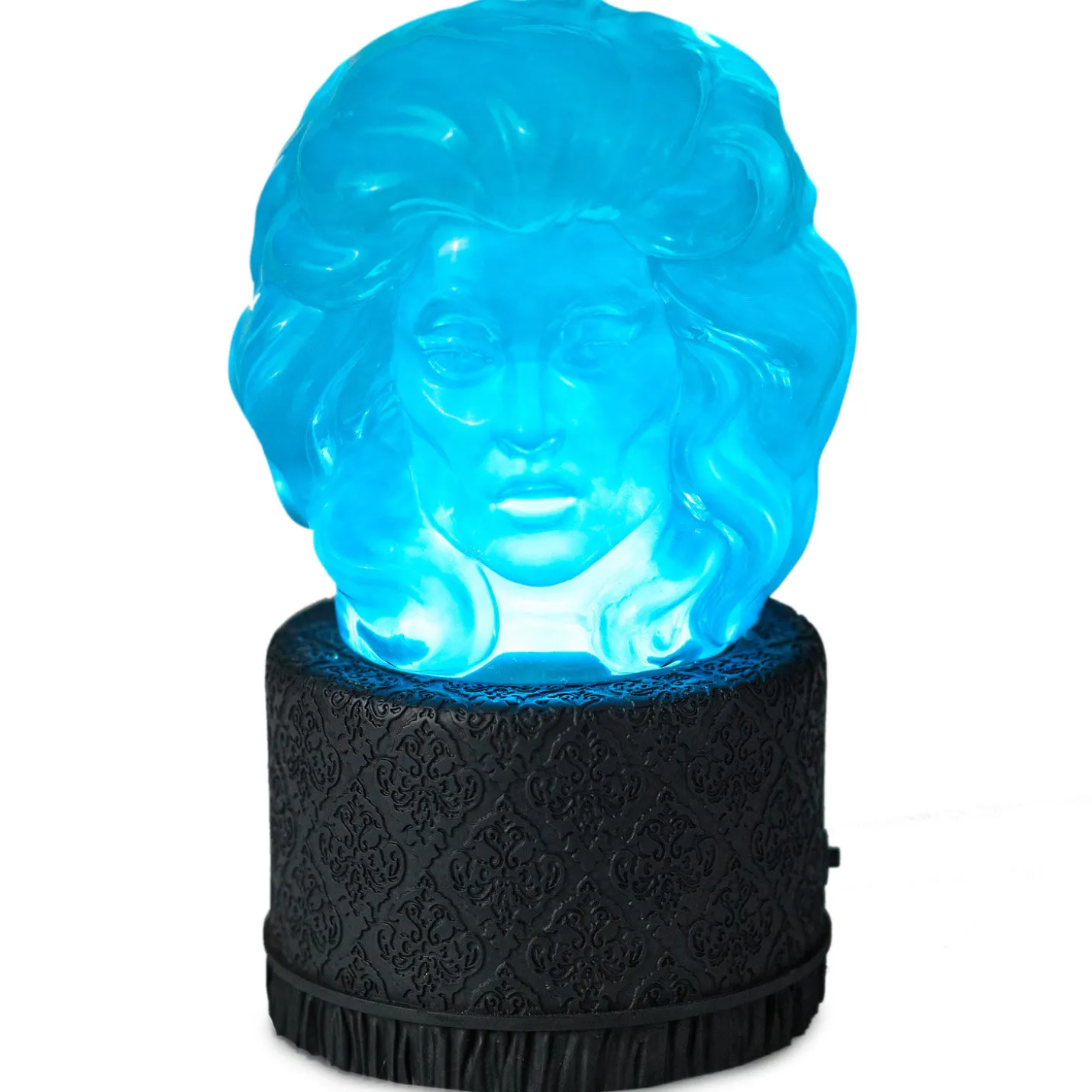 Disney The Haunted Mansion Madame Leota Shaped Water Globe With Light and Sound