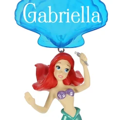 Disney The Little Mermaid Ariel Personalized Ornament, Custom Text