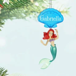 Disney The Little Mermaid Ariel Personalized Ornament, Custom Text
