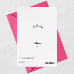 Disney The Little Mermaid First Birthday Card for Girl With Sticker