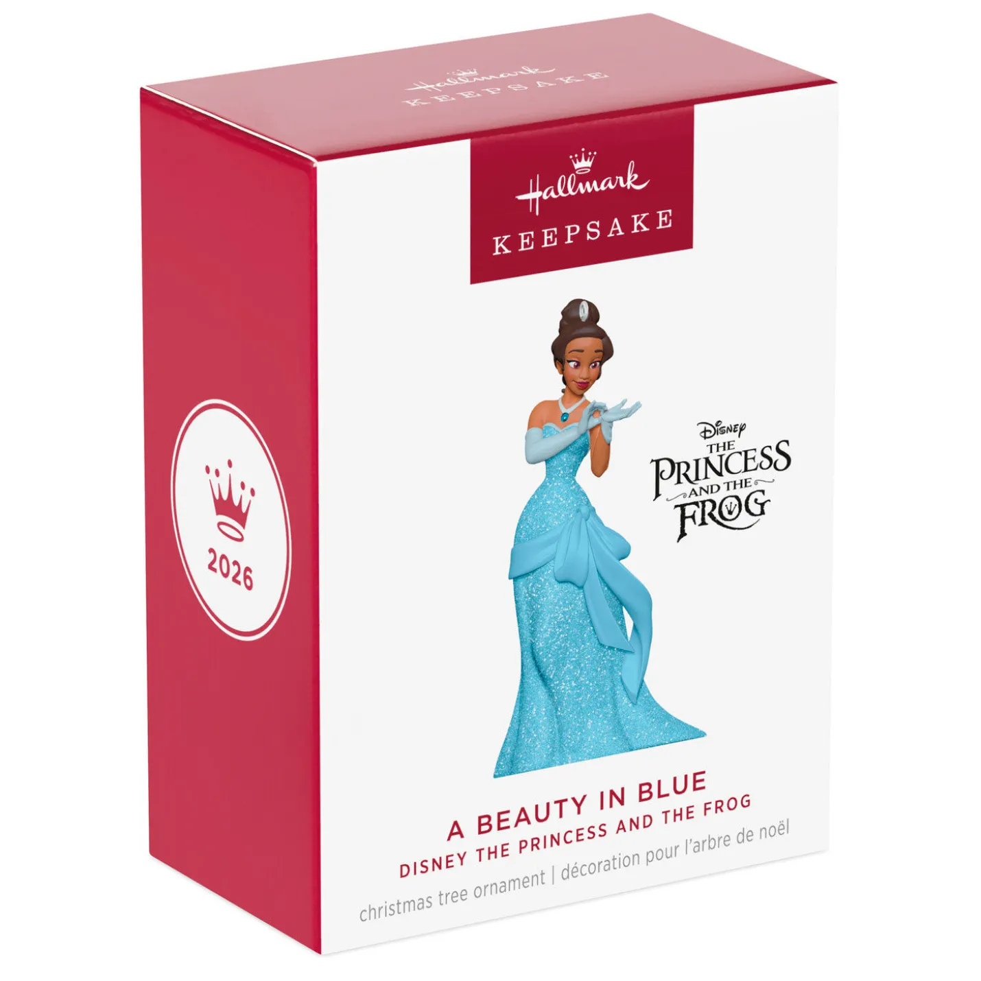 Disney The Princess and the Frog A Beauty in Blue Ornament