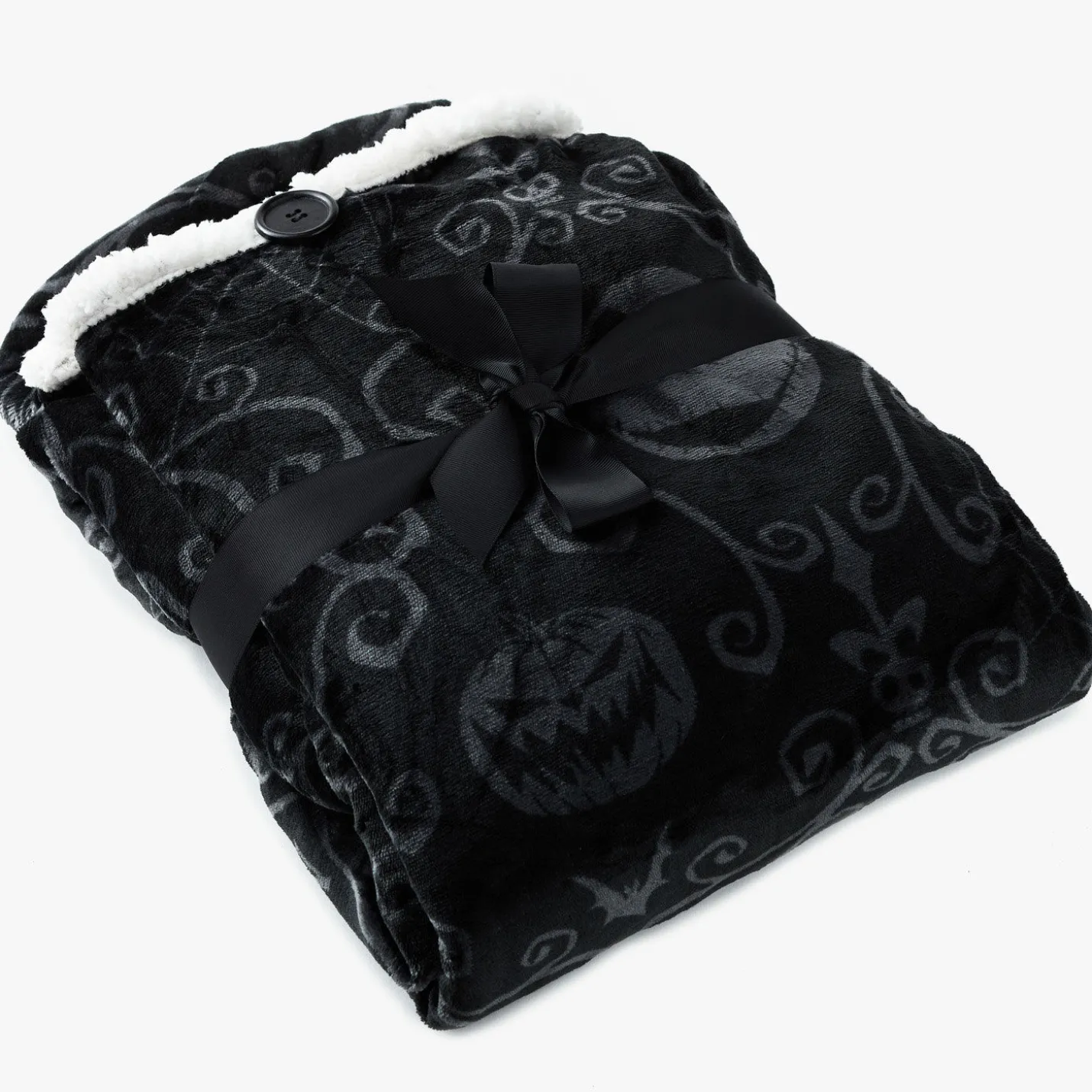 Disney Tim Burton's The Nightmare Before Christmas Jack Skellington Hooded Blanket