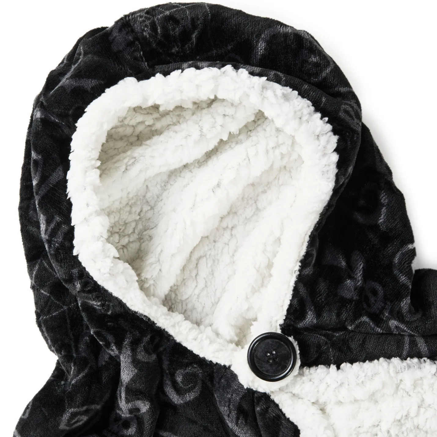 Disney Tim Burton's The Nightmare Before Christmas Jack Skellington Hooded Blanket
