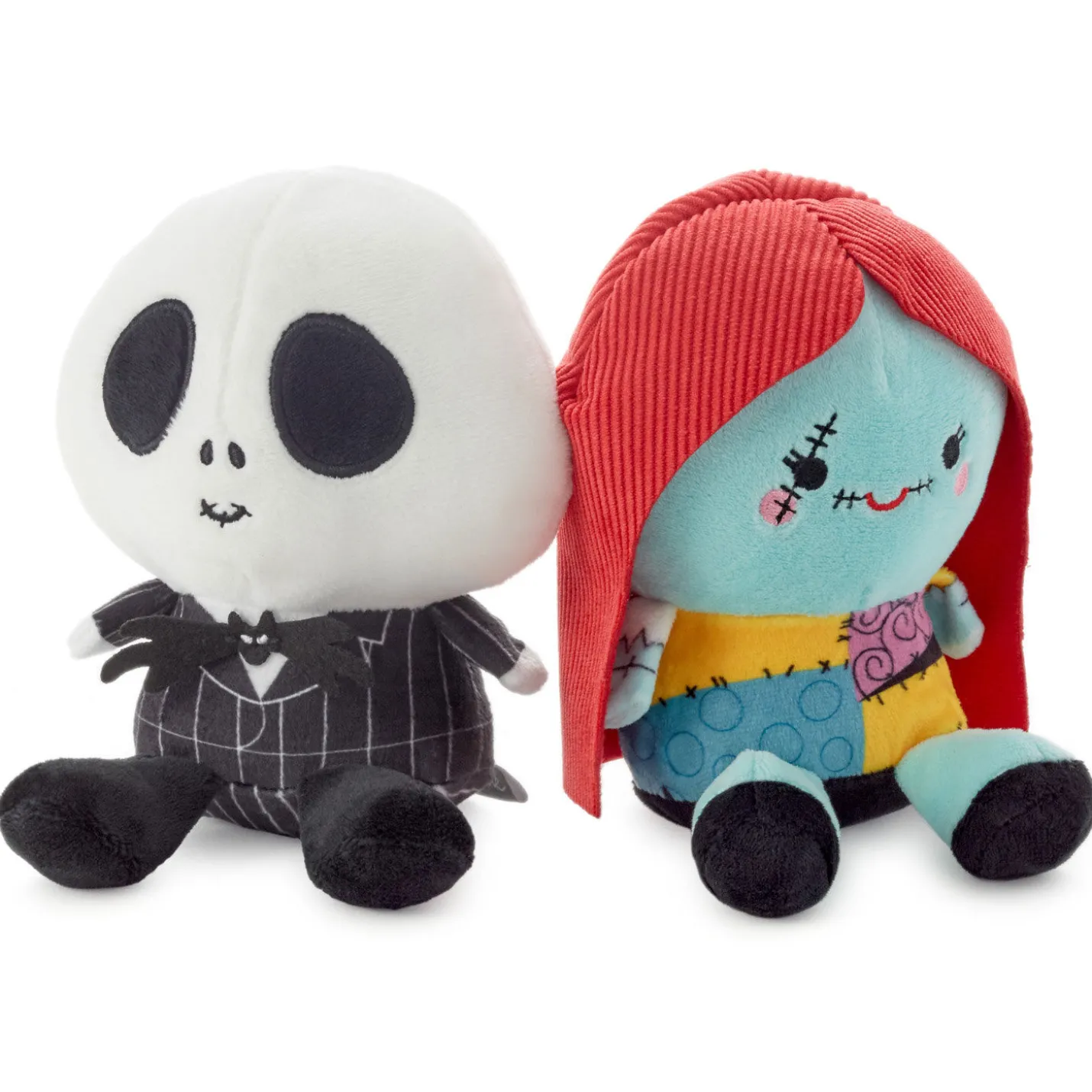 Disney Tim Burton's The Nightmare Before Christmas Better Together Jack & Sally Magnetic Plush, 5"