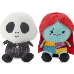 Disney Tim Burton's The Nightmare Before Christmas Better Together Jack & Sally Magnetic Plush, 5