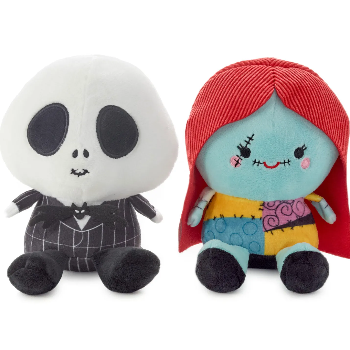 Disney Tim Burton's The Nightmare Before Christmas Better Together Jack & Sally Magnetic Plush, 5"