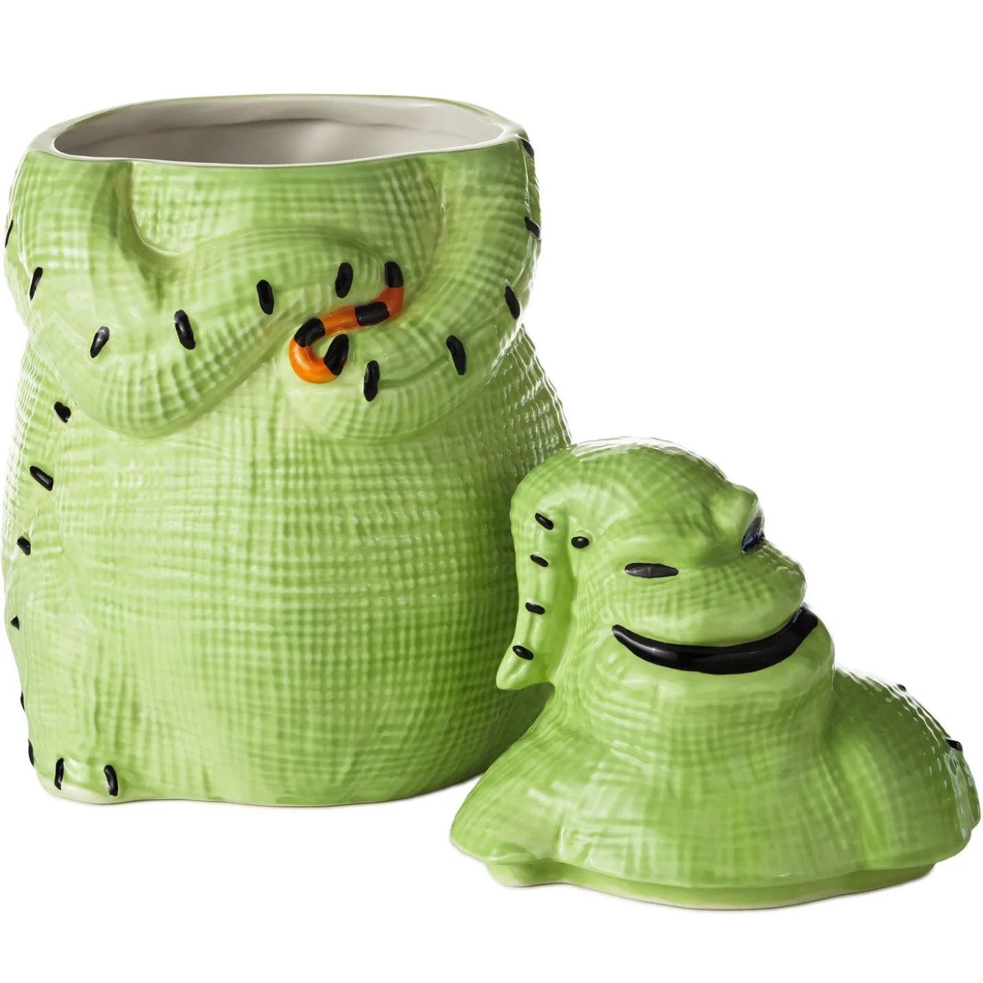 Disney Tim Burton's The Nightmare Before Christmas Oogie Boogie Cookie Jar With Sound