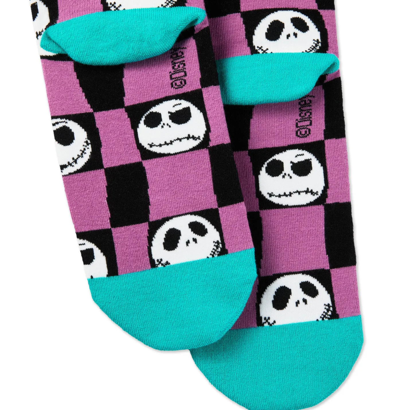 Disney Tim Burton's The Nightmare Before Christmas Jack Faces Crew Socks