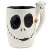 Disney Tim Burton's The Nightmare Before Christmas Jack and Sally Sculpted Mug, 15 oz.