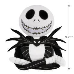 Disney Tim Burton's The Nightmare Before Christmas Plush Fabric Hallmark Tree Topper, 9.75