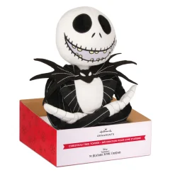 Disney Tim Burton's The Nightmare Before Christmas Plush Fabric Hallmark Tree Topper, 9.75