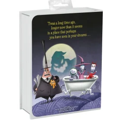 Disney Tim Burton's The Nightmare Before Christmas Jack and Sally With Tombstones Hallmark Ornaments, Set of 2
