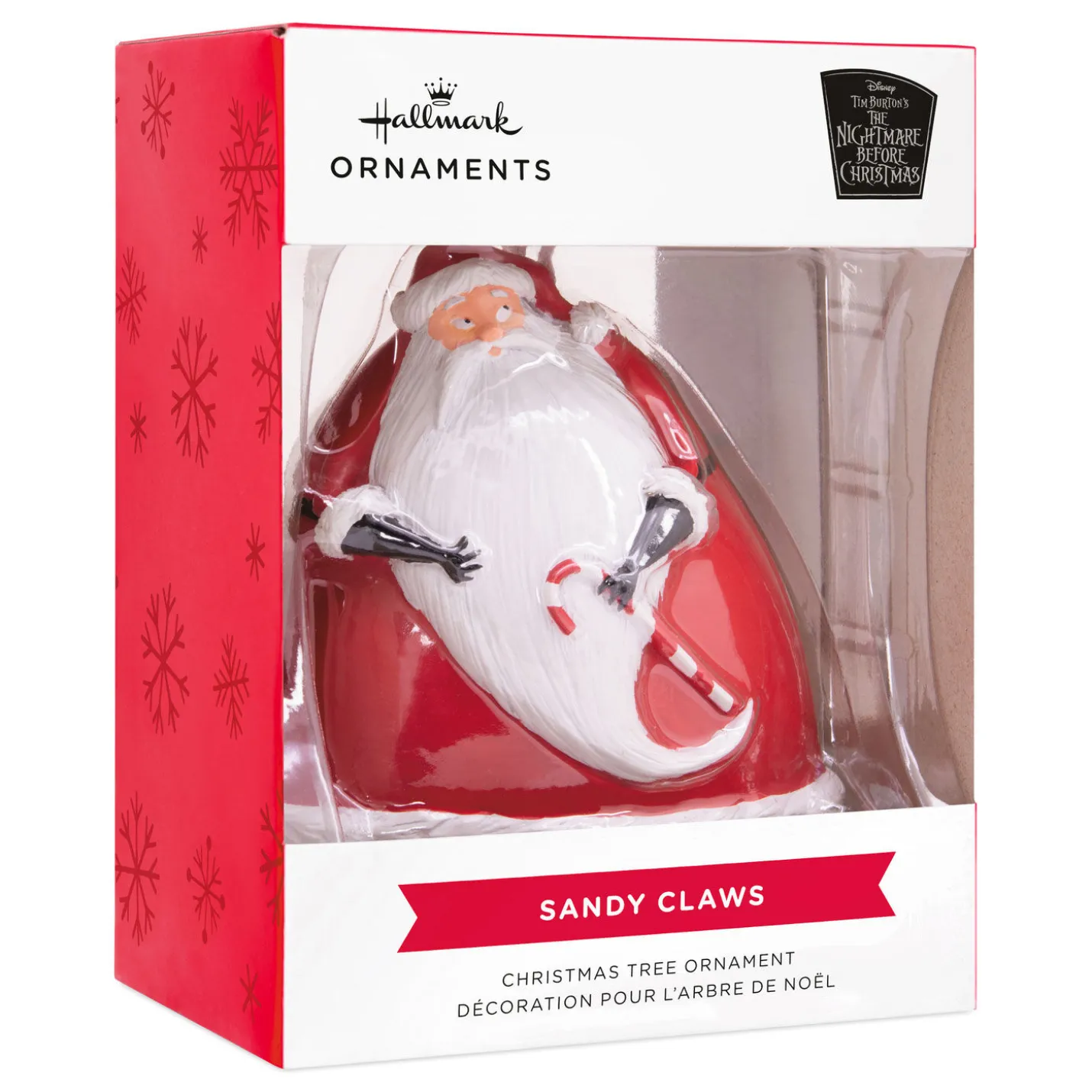 Disney Tim Burton's The Nightmare Before Christmas Sandy Claws Hallmark Ornament