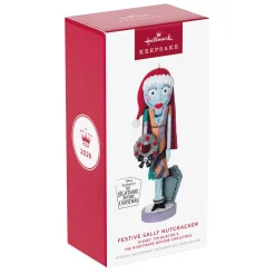 Disney Tim Burton's The Nightmare Before Christmas Festive Sally Nutcracker Ornament
