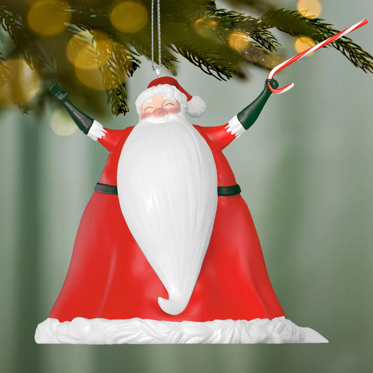 Disney Tim Burton's The Nightmare Before Christmas Santa Claus Ornament