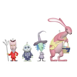 Disney Tim Burton's The Nightmare Before Christmas Citizens of Halloween Town Collection 2 Ornaments, Set of 4