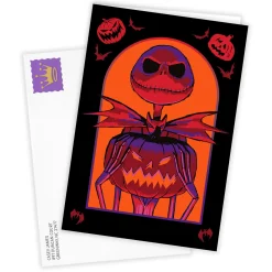 Disney Tim Burton's The Nightmare Before Christmas Jack Skellington Custom Halloween Card