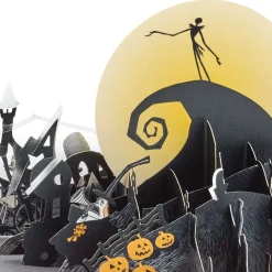 Disney Tim Burton's The Nightmare Before Christmas Happy Nightmares 3D Pop-Up Card