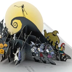 Disney Tim Burton's The Nightmare Before Christmas Happy Nightmares 3D Pop-Up Card