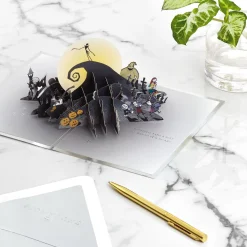 Disney Tim Burton's The Nightmare Before Christmas Happy Nightmares 3D Pop-Up Card