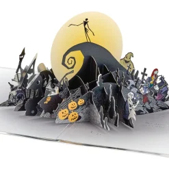 Disney Tim Burton's The Nightmare Before Christmas Happy Nightmares 3D Pop-Up Card