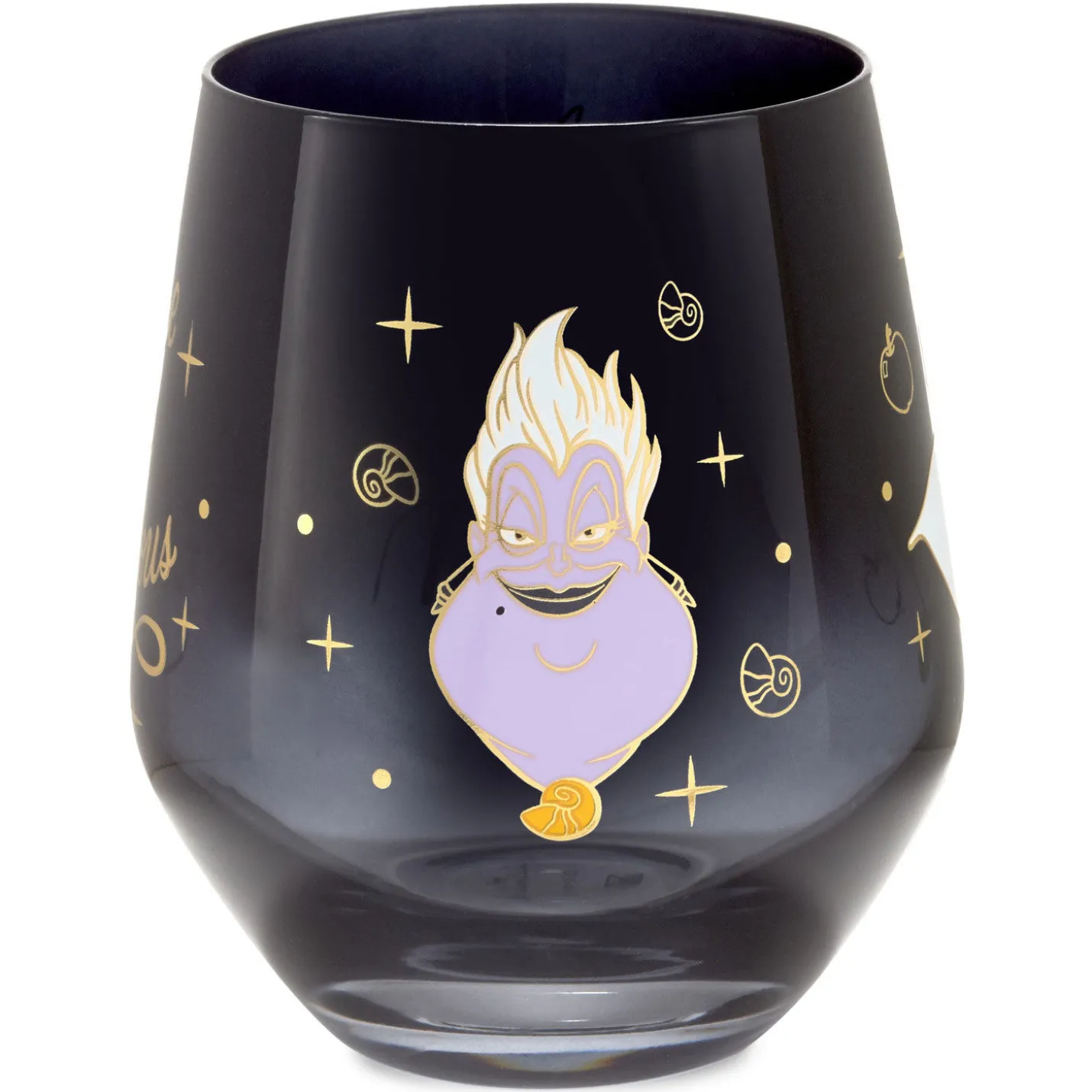 Disney Villains Fierce and Fabulous Stemless Wine Glass, 16 oz.