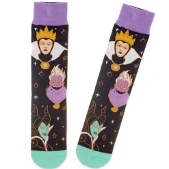 Disney Villains Fierce and Fabulous Crew Socks
