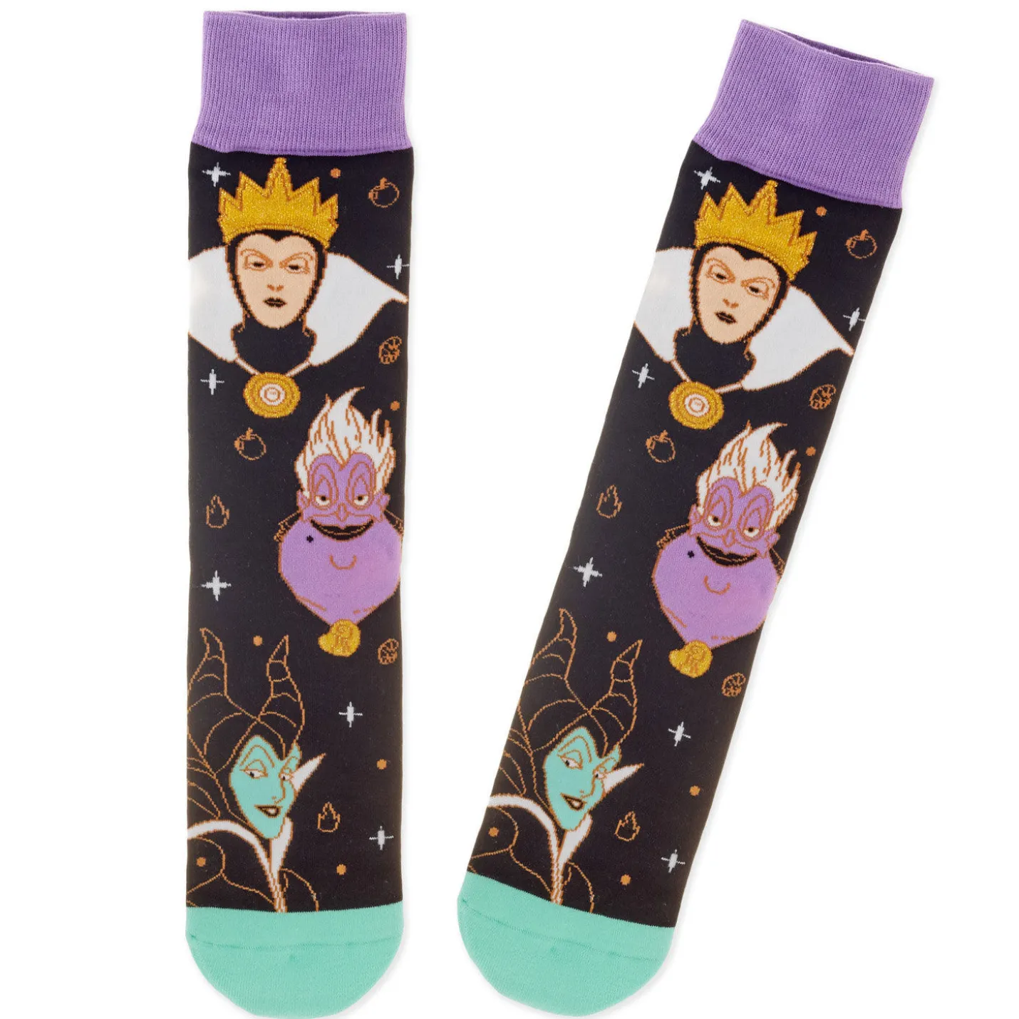 Disney Villains Fierce and Fabulous Crew Socks