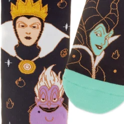 Disney Villains Fierce and Fabulous Crew Socks