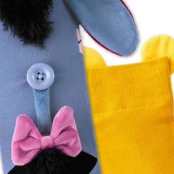 Disney Winnie the Pooh and Eeyore Novelty Crew Socks, 1 pair