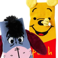 Disney Winnie the Pooh and Eeyore Novelty Crew Socks, 1 pair
