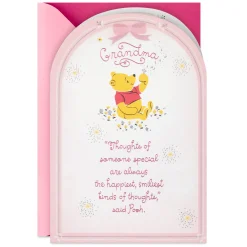 Disney Winnie the Pooh Day of Smiles Birthday Card for Grandma