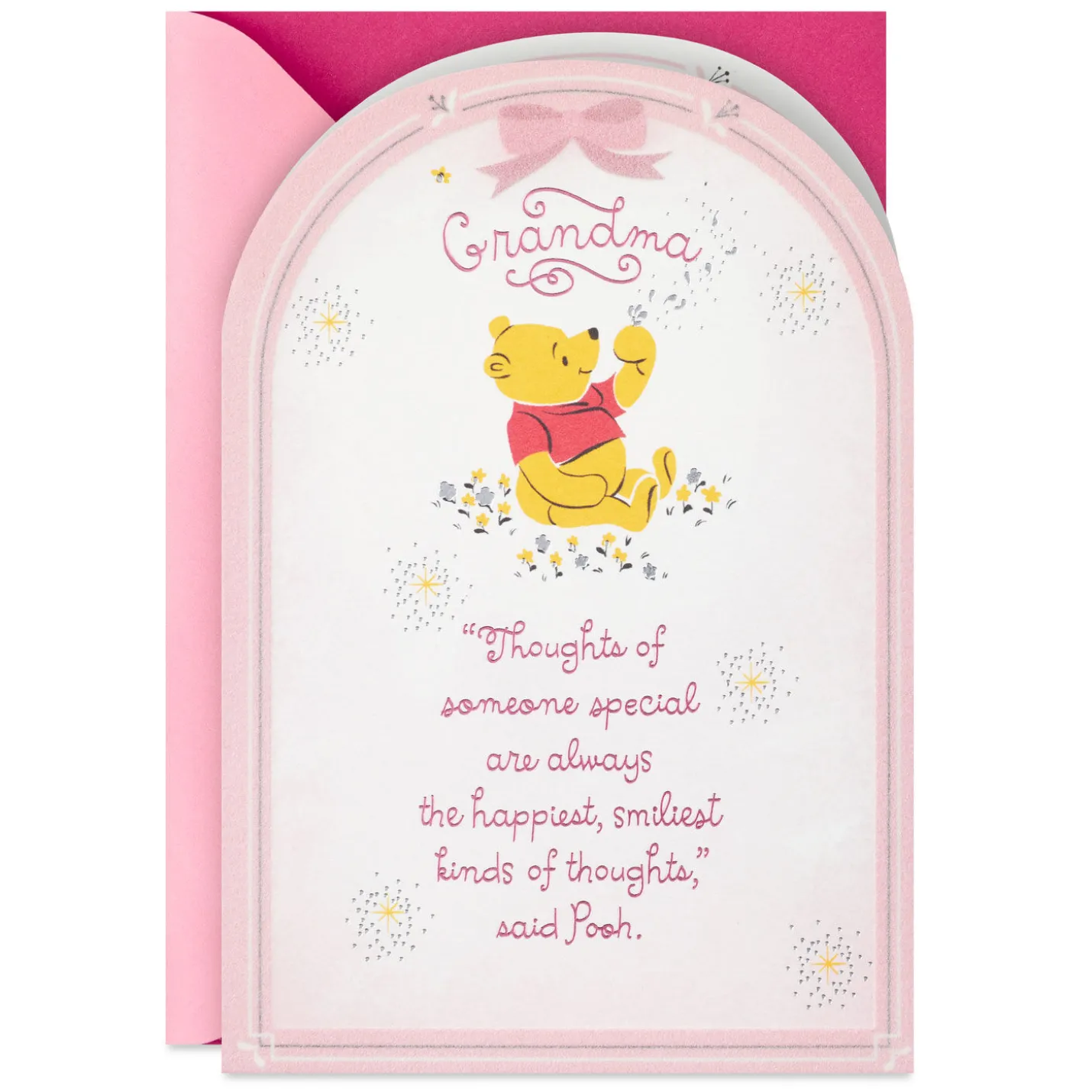 Disney Winnie the Pooh Day of Smiles Birthday Card for Grandma