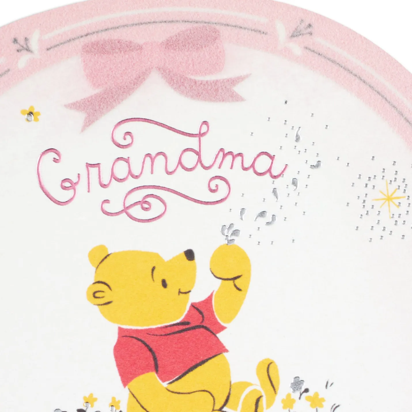 Disney Winnie the Pooh Day of Smiles Birthday Card for Grandma
