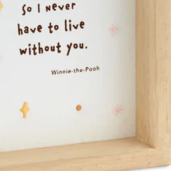 Disney Winnie the Pooh Framed Quote Sign, 10x10