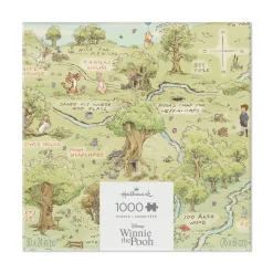 Disney Winnie the Pooh Hundred Acre Wood Map 1000-Piece Puzzle