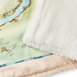 Disney Winnie the Pooh Hundred Acre Wood Map Throw Blanket, 60x52