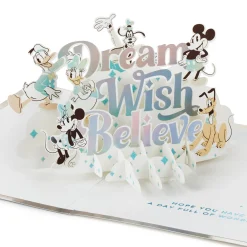 Disney 100 Years of Wonder Day Full of Wonder 3D Pop-Up Card