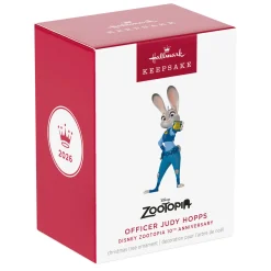 Disney Zootopia 10th Anniversary Officer Judy Hopps Ornament