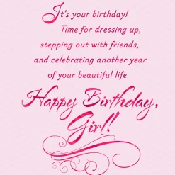 Diva Roll Call Birthday Card for Her