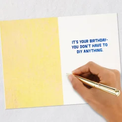 DIY Fix-It Funny Birthday Card
