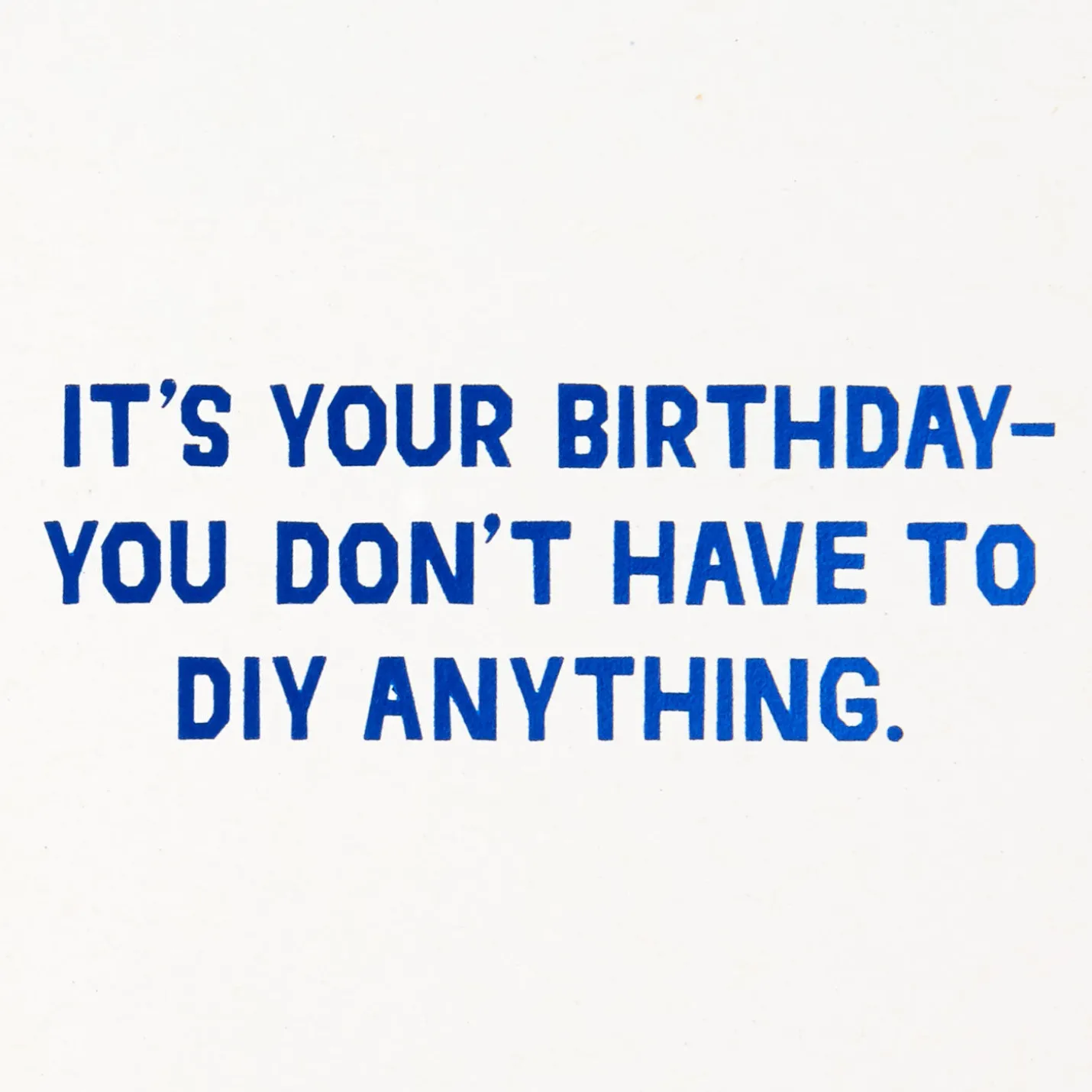 DIY Fix-It Funny Birthday Card