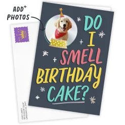 Do I Smell Cake? Custom Birthday Card