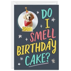 Do I Smell Cake? Custom Birthday Card