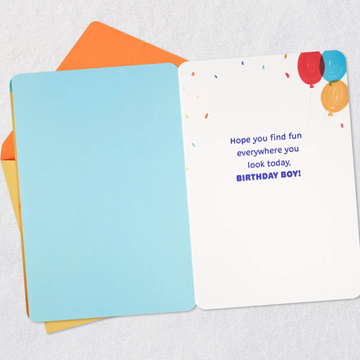 Dog With Balloons 3rd Birthday Card for Boys
