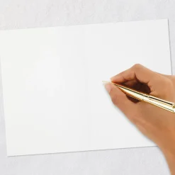 Dogs on Blue Blank Card