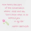 Don’t Know What I'd Do Without You Birthday Card for Friend